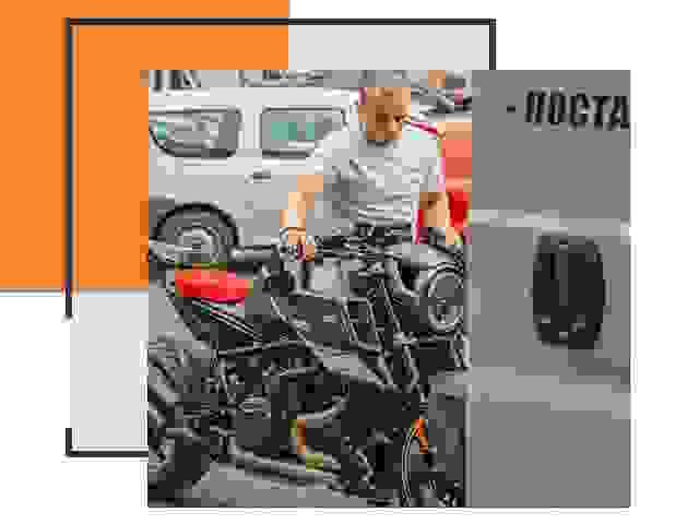 Перевозка мотоцикла по России - Услуги Перевозка-Шкр